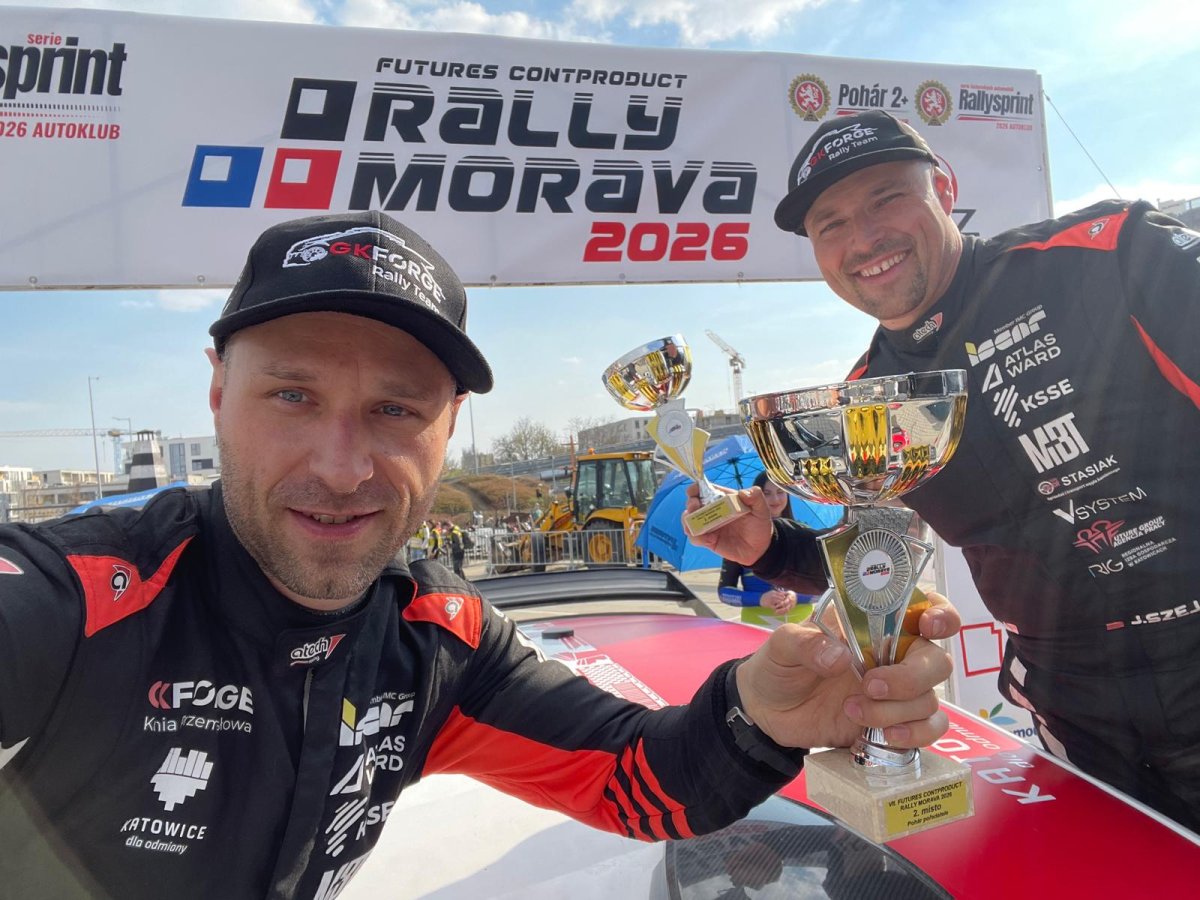 Udany trening braci Szejów na trasach Rally Morava